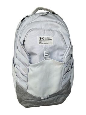 Under Armour UA Hudson Storm Backpack Water Resistant Training Division Gray